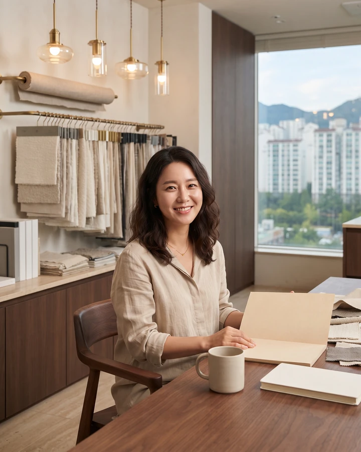 최윤아 패브릭·라이팅 스타일링 디렉터